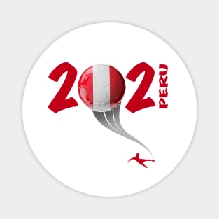 Peru Copa America Soccer 2021 Magnet